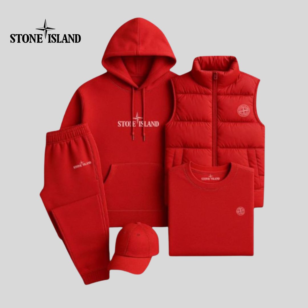 Complete Set | Sweatshirt + Pants + Puffer Jacket